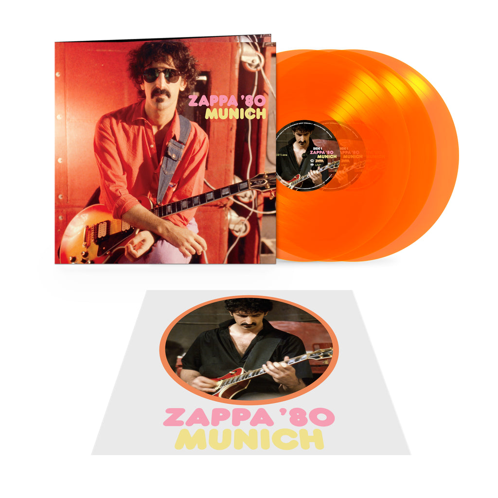 Munich '80 (Store Exclusive Transparent Orange 3LP) - Frank Zappa - musicstation.be
