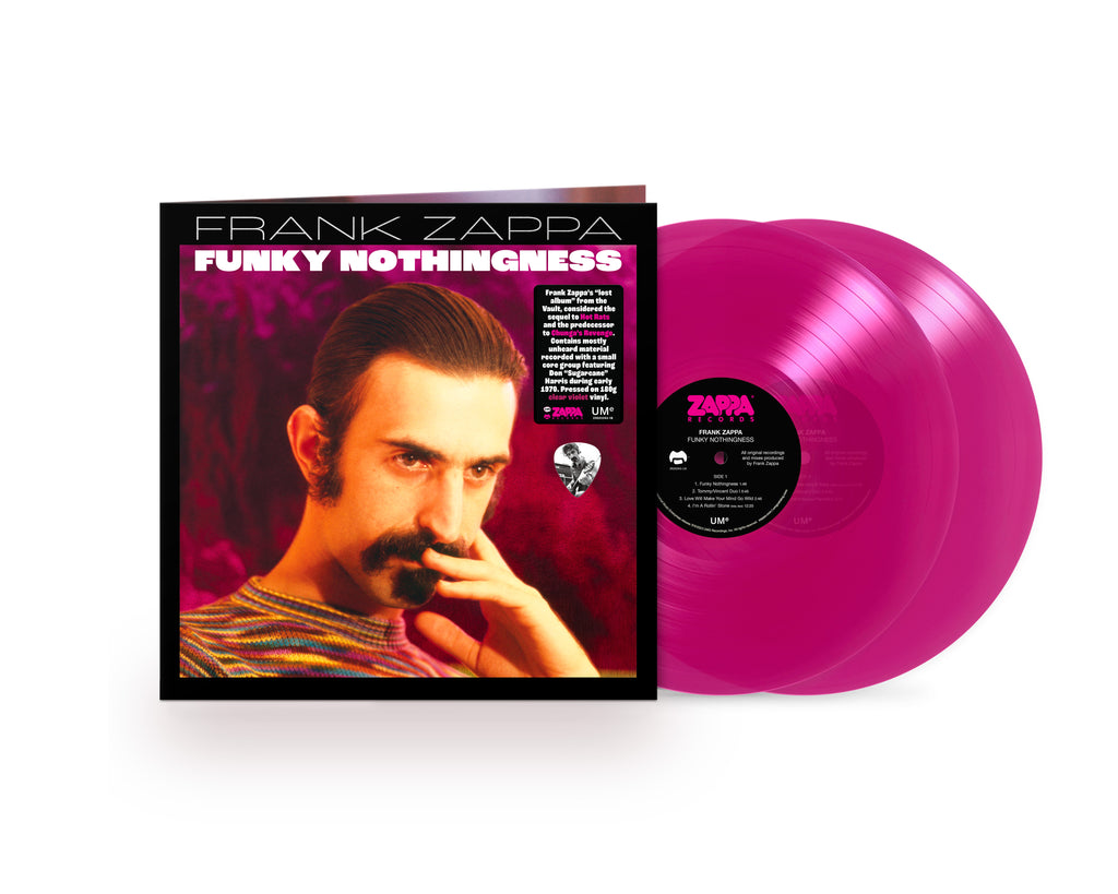 Funky Nothingness (Store Exclusive Transparent Violet LP + Guitar Pick) - Frank Zappa - musicstation.be