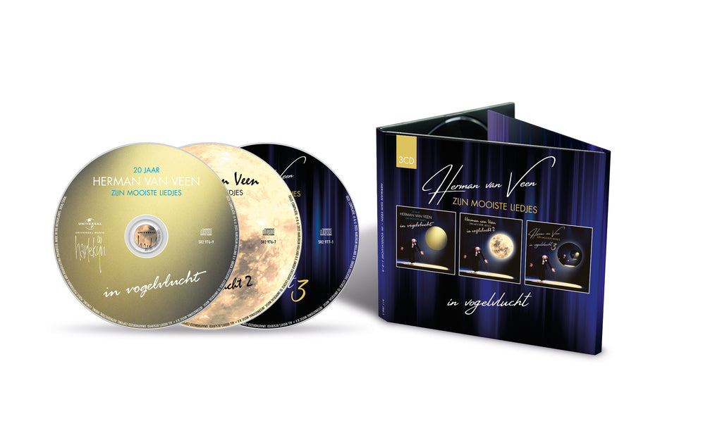In Vogelvlucht (3CD Boxset) - Herman van Veen - musicstation.be