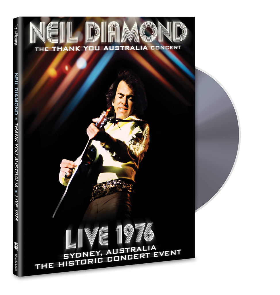 The Thank You Australia Concert: Live 1976 (DVD) - Neil Diamond - musicstation.be