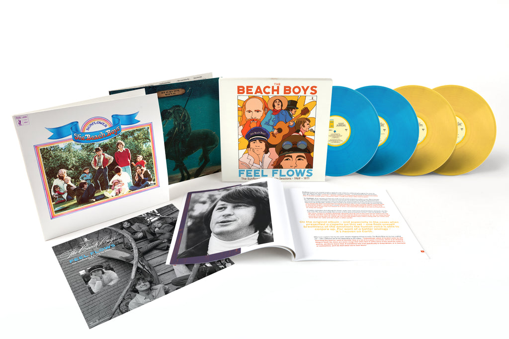 Feel Flows: The Sunflower & Surf’s Up Sessions 1969-1971 (Store Exclusive Coloured 4LP) - The Beach Boys - musicstation.be