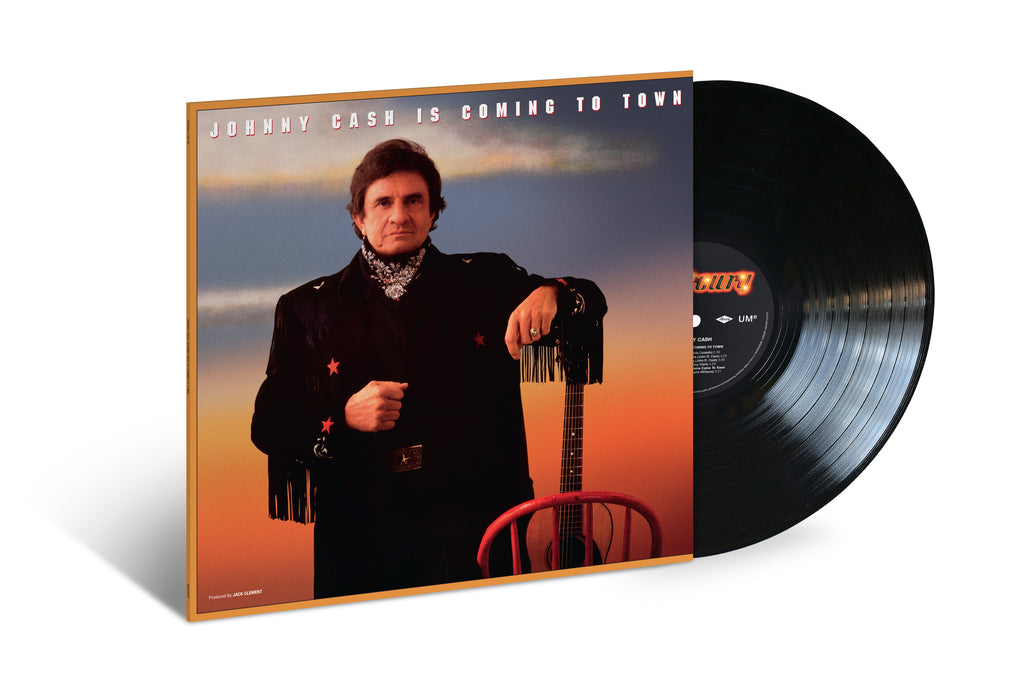 Johnny Cash Is Coming To Town (LP) - Johnny Cash - musicstation.be