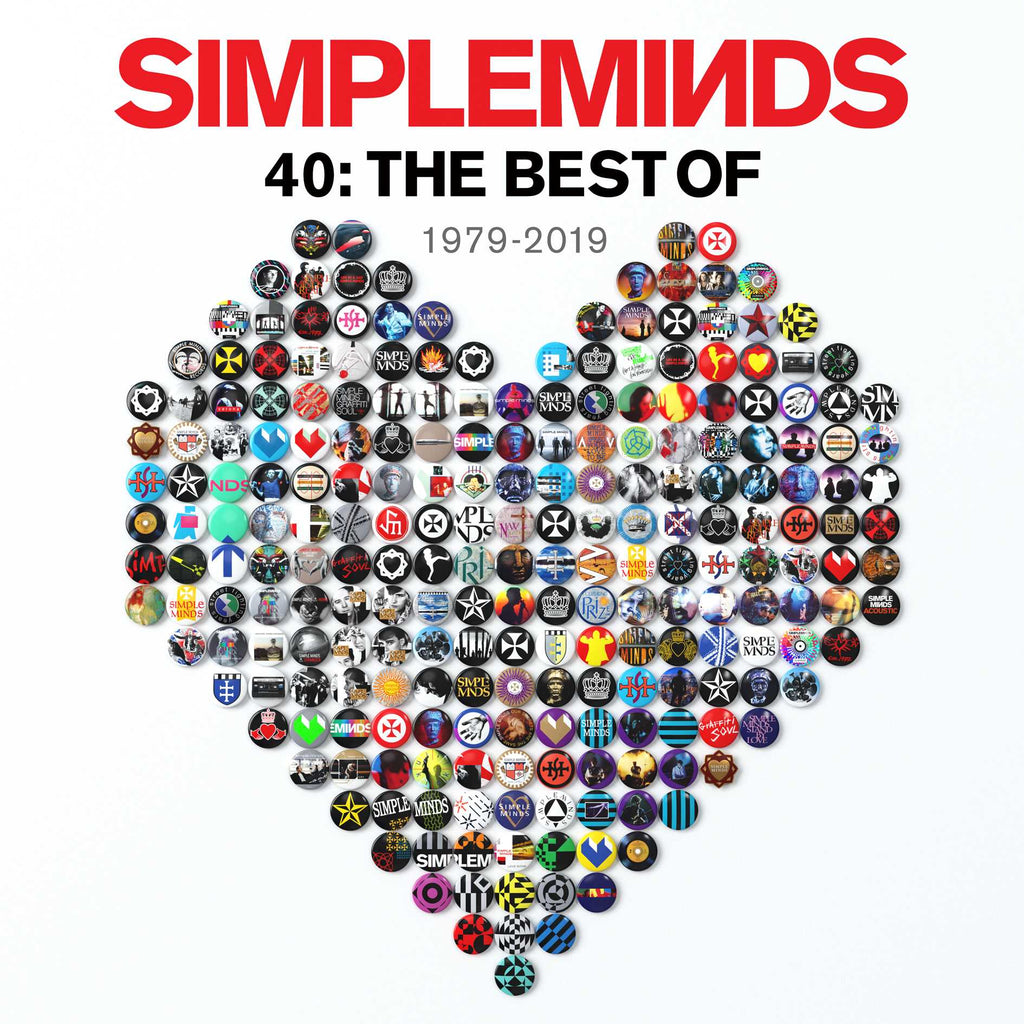 Forty: The Best Of Simple Minds 1979-2019 (CD) - Simple Minds - musicstation.be