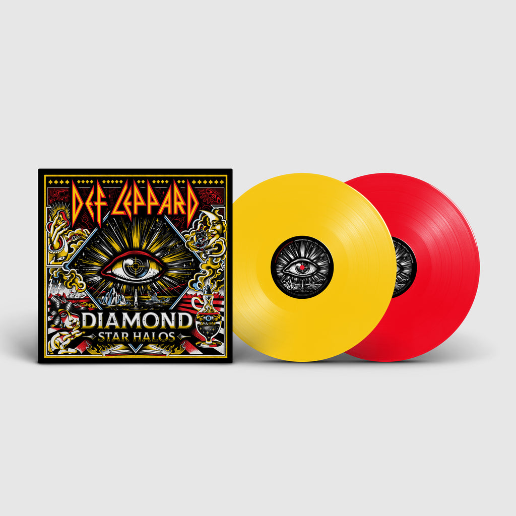 Diamond Star Halos (Red&Yellow 2LP) - Def Leppard - musicstation.be
