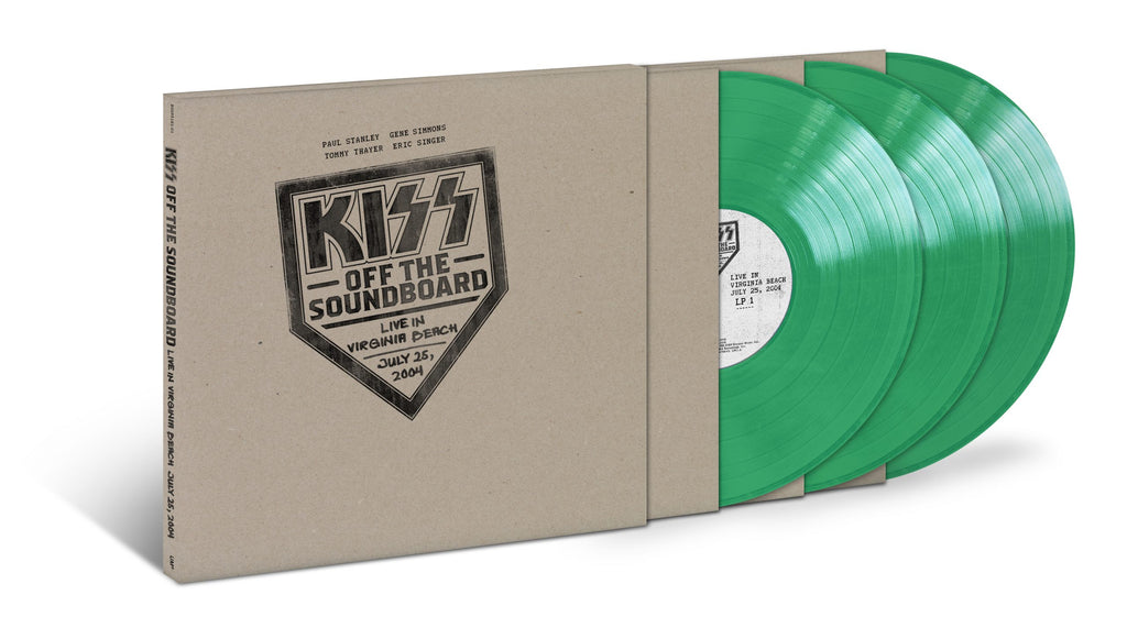 KISS Off The Soundboard: Live In Virginia Beach (Store Exclusive Green 3LP) - Kiss - musicstation.be
