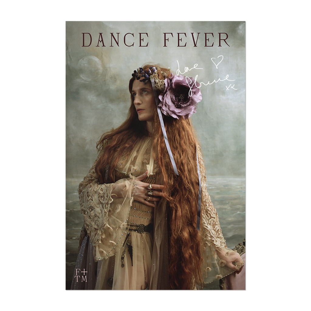 Edwardian Flower (Store Exclusive Signed Poster) - Florence + The Machine - musicstation.be