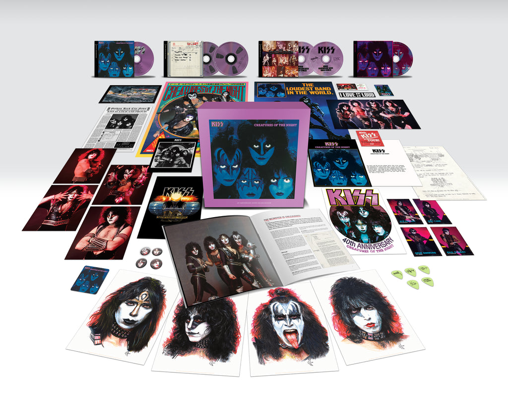 Creatures Of The Night (Super Deluxe Edition 5CD+Blu-Ray) - Kiss - musicstation.be