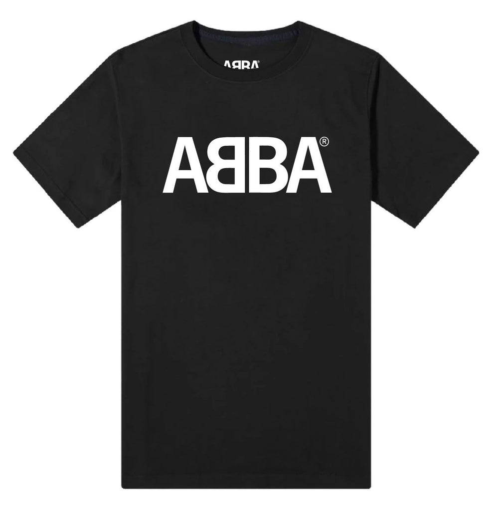 ABBA Logo (Store Exclusive Black T-Shirt) - ABBA - musicstation.be