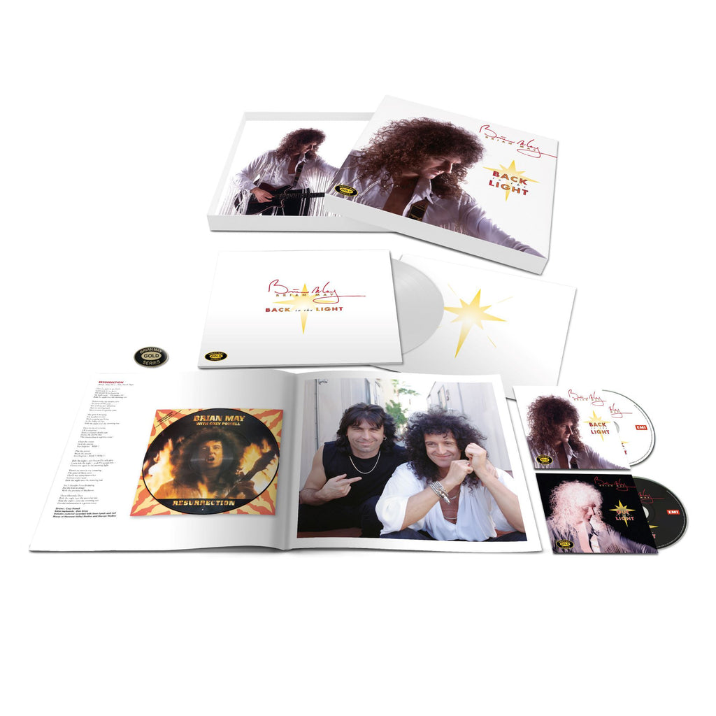 Back To The Light (White LP+2CD Collectors Boxset) - Brian May - musicstation.be