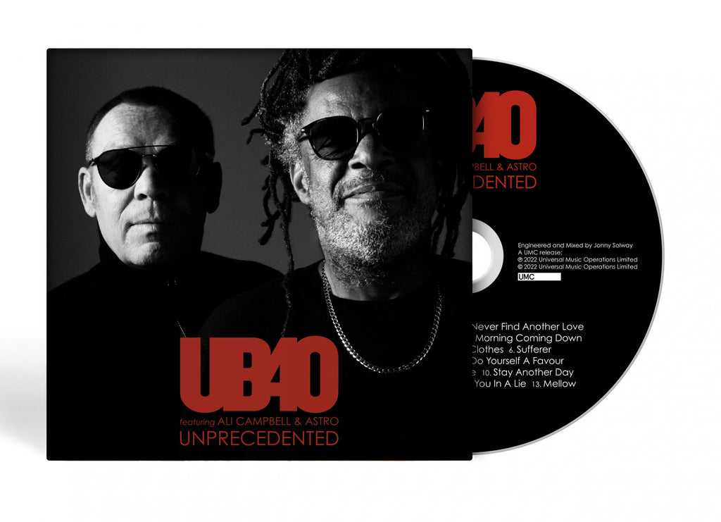 Unprecedented (CD) - UB40 featuring Ali Campbell & Astro - musicstation.be
