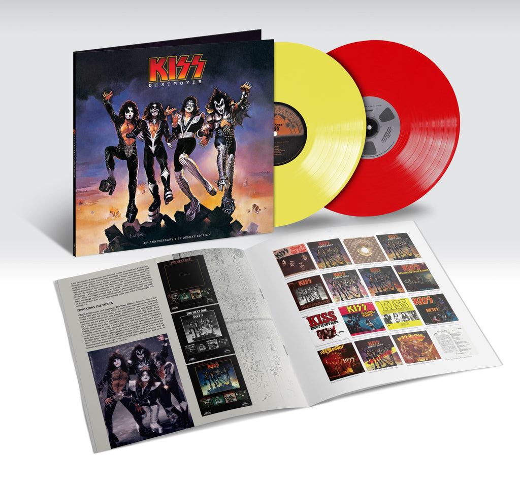 Destroyer 45 (Store Exclusive Red & Yellow 2LP) - Kiss - musicstation.be