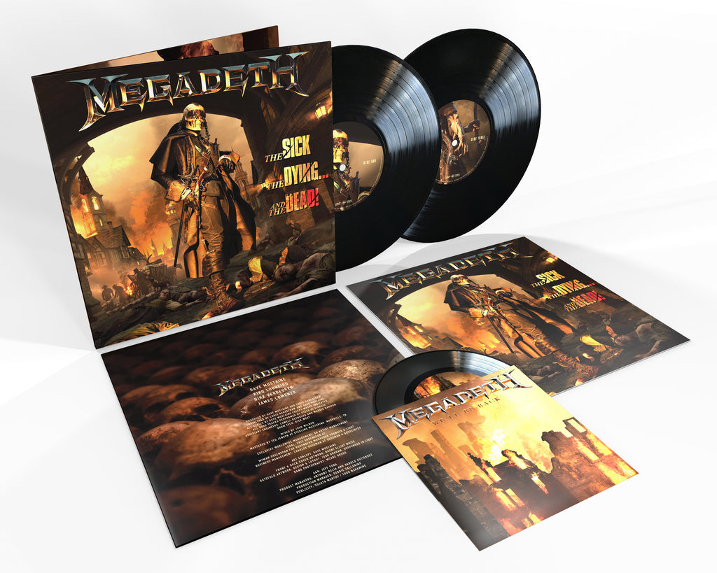 The Sick, The Dying… And The Dead! (Store Exclusive 2LP+7Inch Single) - Megadeth - musicstation.be