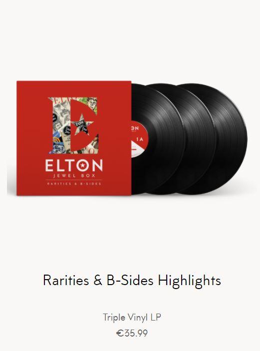 Rarities & B-Sides Highlights (3LP) - Elton John - musicstation.be