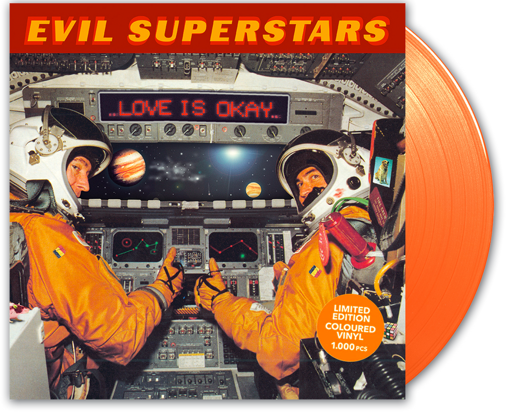 Love Is Okay (Orange LP) - Evil Superstars - musicstation.be