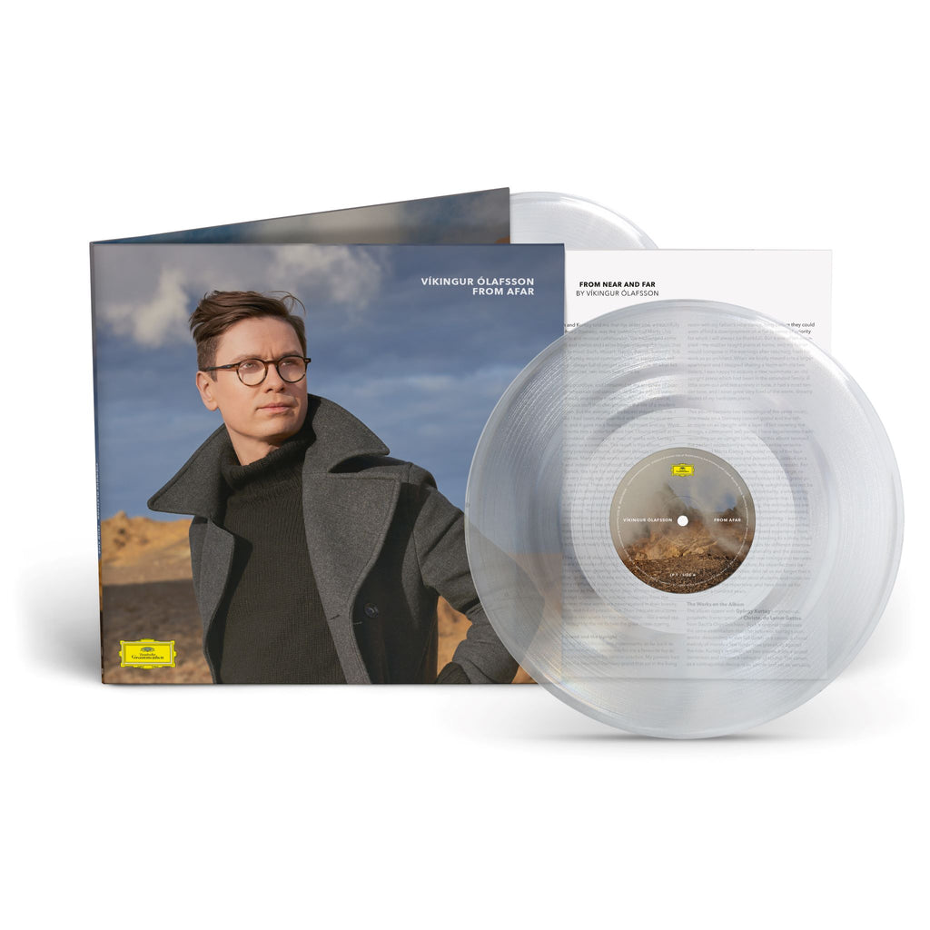 From Afar (Store Exclusive Crystal Clear 2LP) - Víkingur Ólafsson - musicstation.be