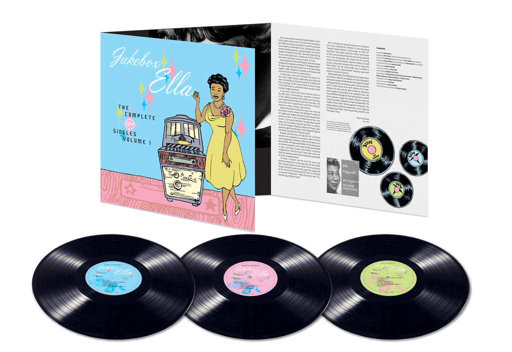Jukebox Ella: The Complete Verve Singles (Store Exclusive 3LP) - Ella Fitzgerald - musicstation.be