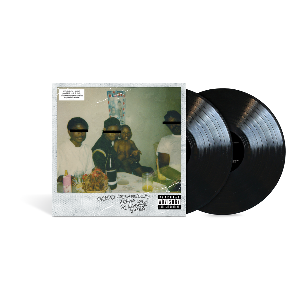 good kid, m.A.A.d city 10th Anniversary (Standard Black 2LP) - Kendrick Lamar - musicstation.be