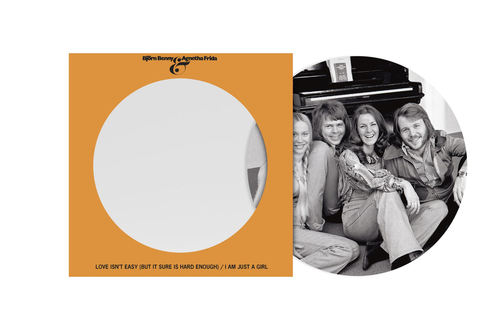 Love isn’t easy (But it sure is hard enough) / I Am just a girl (Limited Picture Disc 7Inch Single) - ABBA - musicstation.be