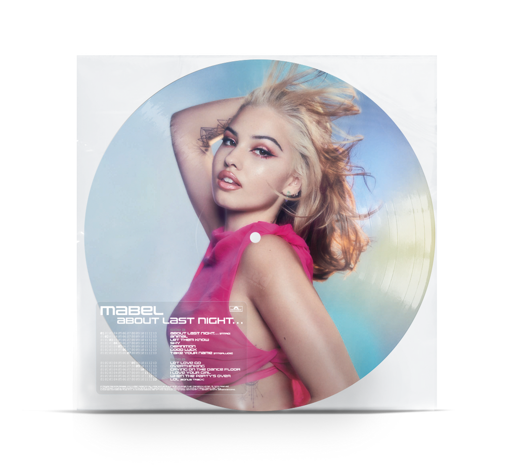 About Last Night... (Store Exclusive Picture Disc LP #1) - Mabel - musicstation.be
