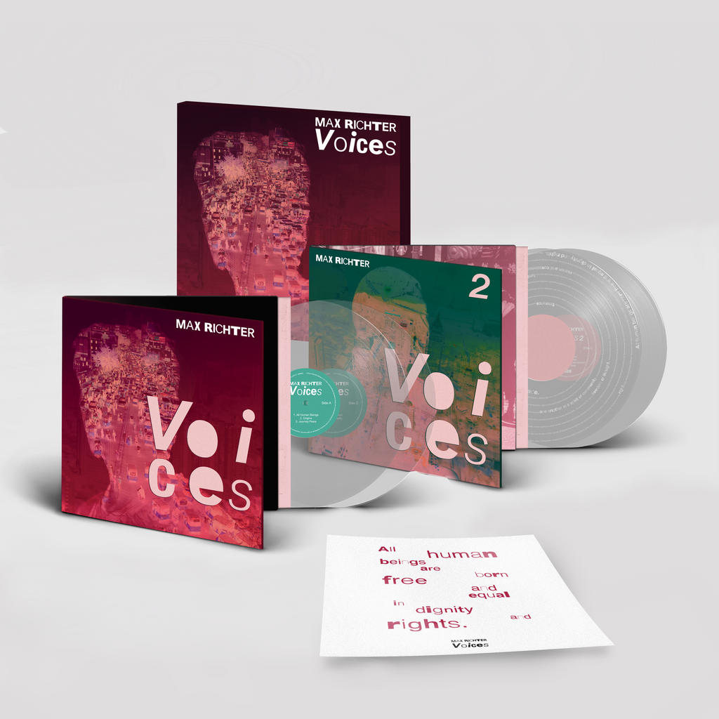 Voices 1 & 2  (Store Exclusive 4LP Boxset) - Max Richter - musicstation.be