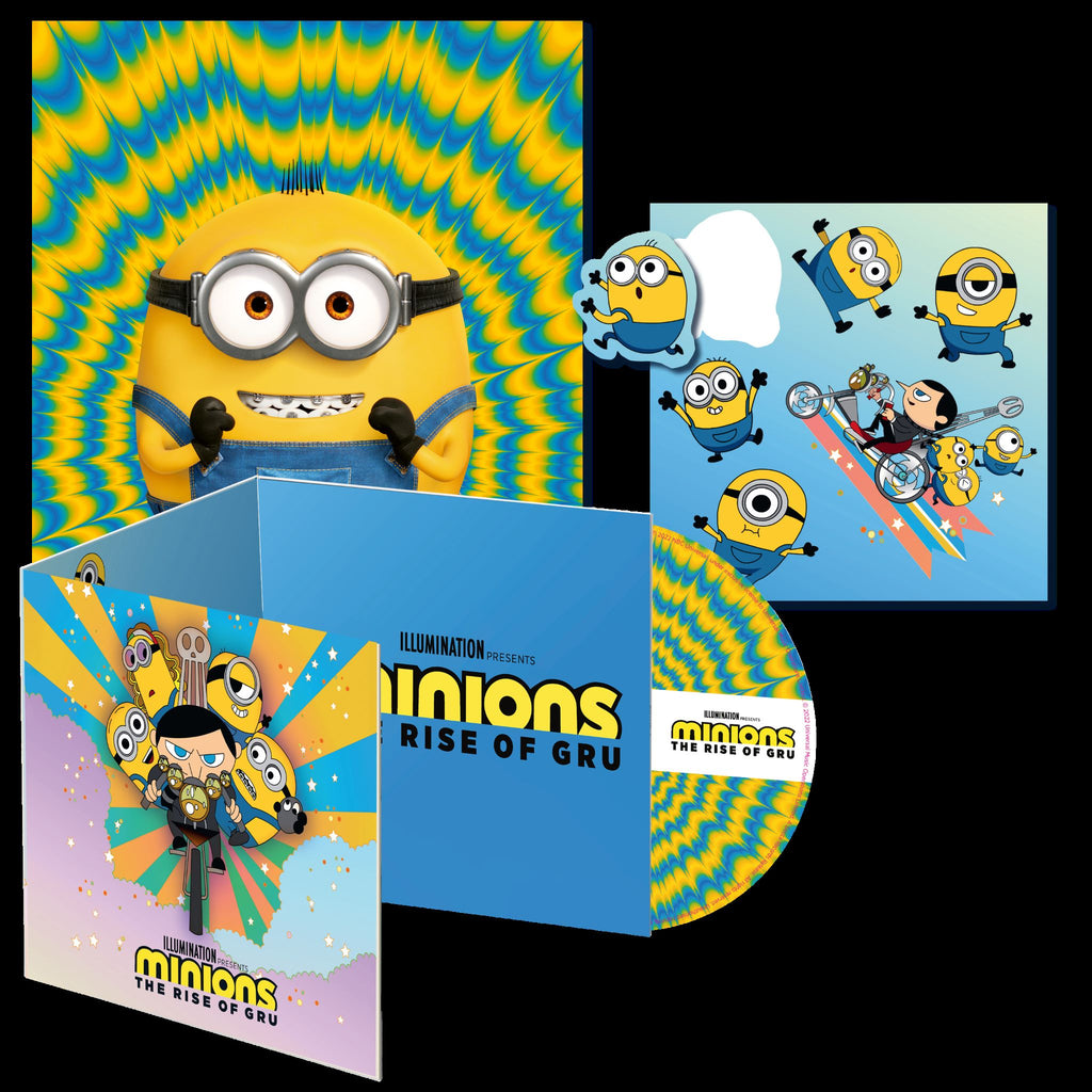 Minions: The Rise Of Gru (CD+Poster+Stickers) - Soundtrack - musicstation.be