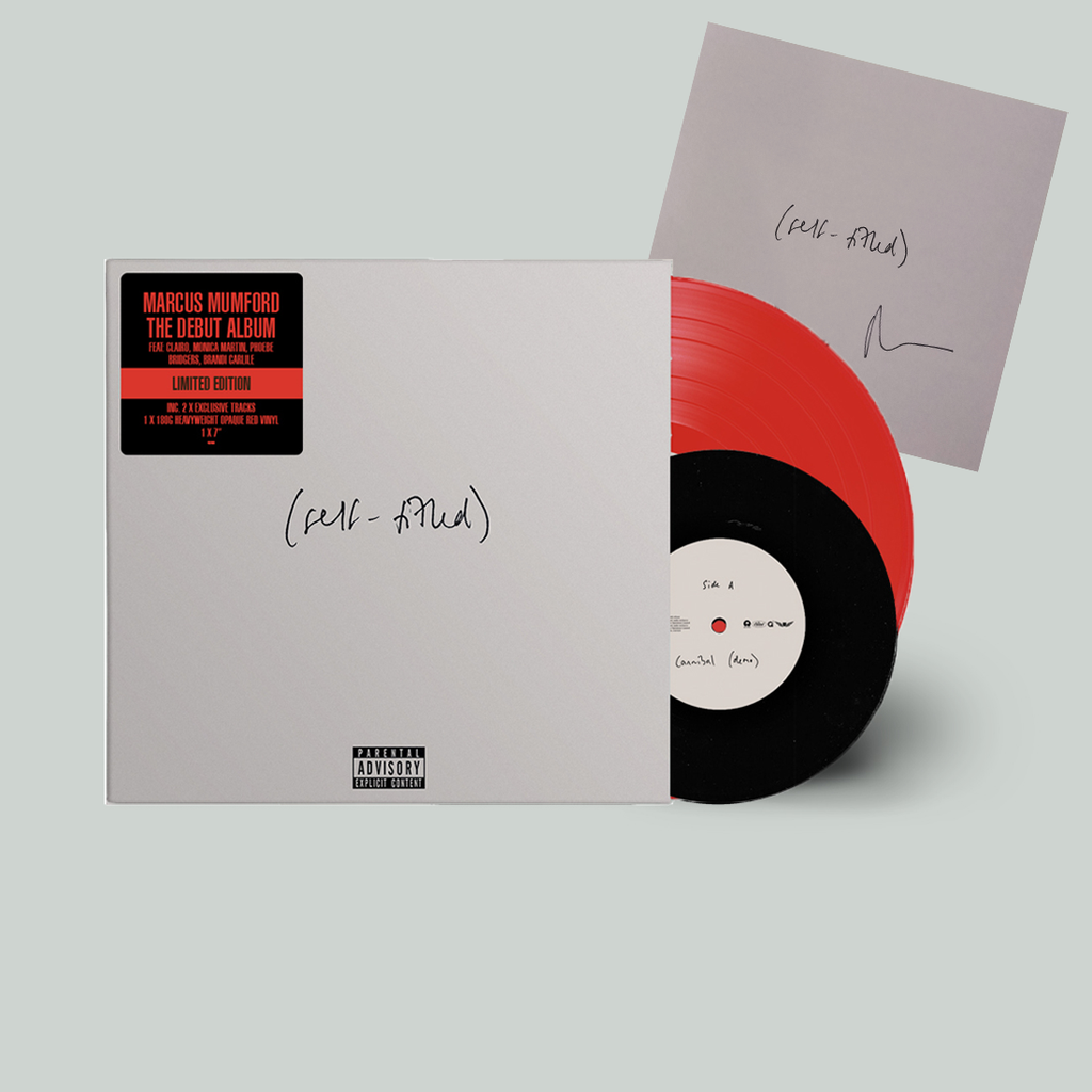 (self-titled) (Store Exclusive Signed Art Card+Red LP+7Inch Single Bundle) - Marcus Mumford - musicstation.be