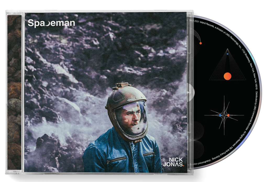 Spaceman Album (CD Cover 2) - Nick Jonas - musicstation.be