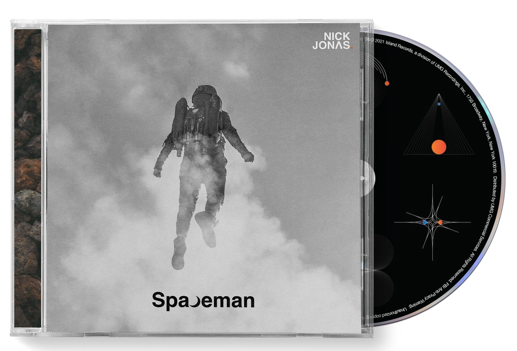 Spaceman Album (CD Cover 1) - Nick Jonas - musicstation.be