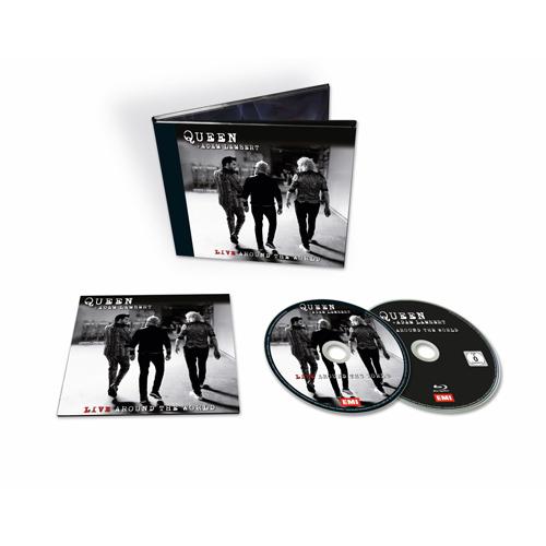 Live Around The World (CD+Blu-Ray) - Queen, Adam Lambert - musicstation.be