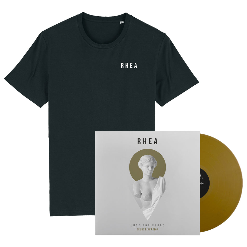 Lust For Blood (Deluxe Coloured LP+CD+T-Shirt) - RHEA - musicstation.be