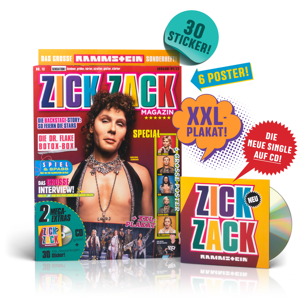 Zick Zack (CD single) - Rammstein - musicstation.be