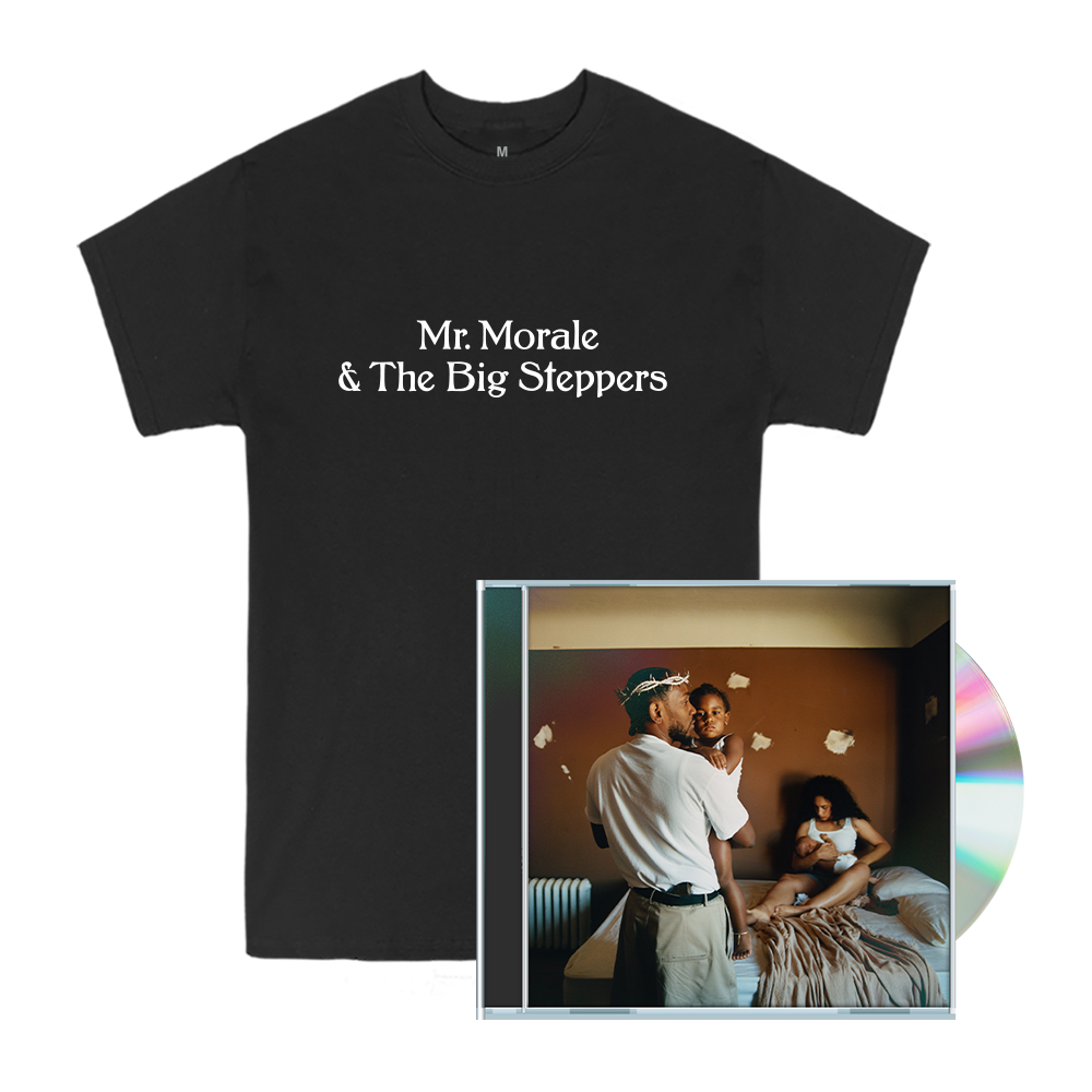 Mr. Morale & The Big Steppers (Store Exclusive White T-Shirt+CD) - Kendrick Lamar - musicstation.be