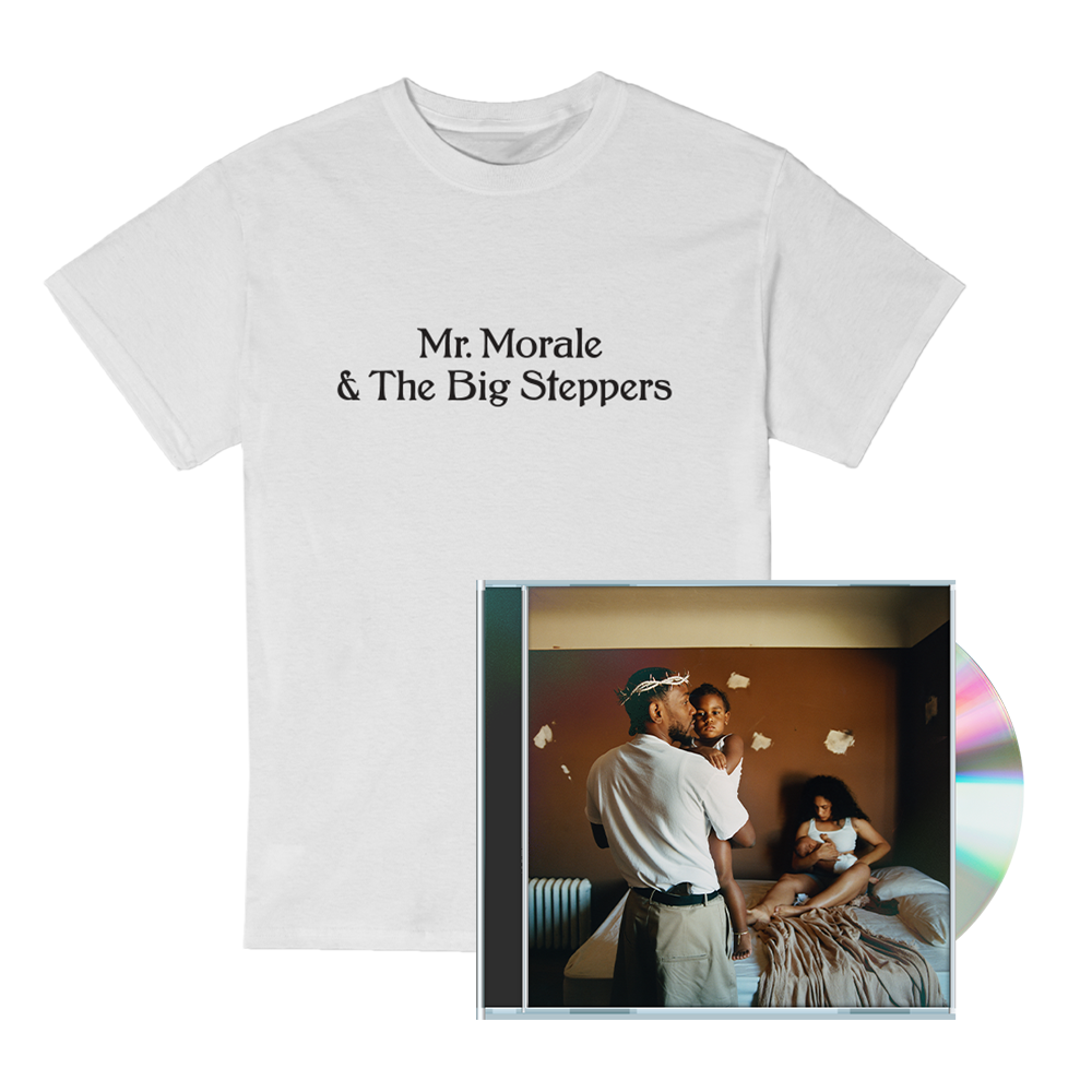 Mr. Morale & The Big Steppers (Store Exclusive White T-Shirt+CD) - Kendrick Lamar - musicstation.be