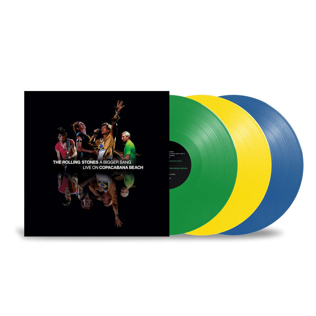 A Bigger Bang - Live On Copacabana Beach (Coloured 3LP) - The Rolling Stones - musicstation.be