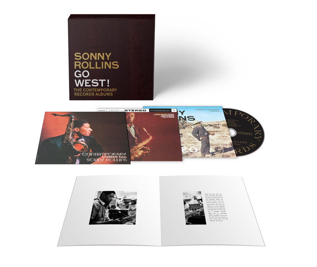 Go West!: The Contemporary Records Albums (3CD Boxset) - Sonny Rollins - musicstation.be