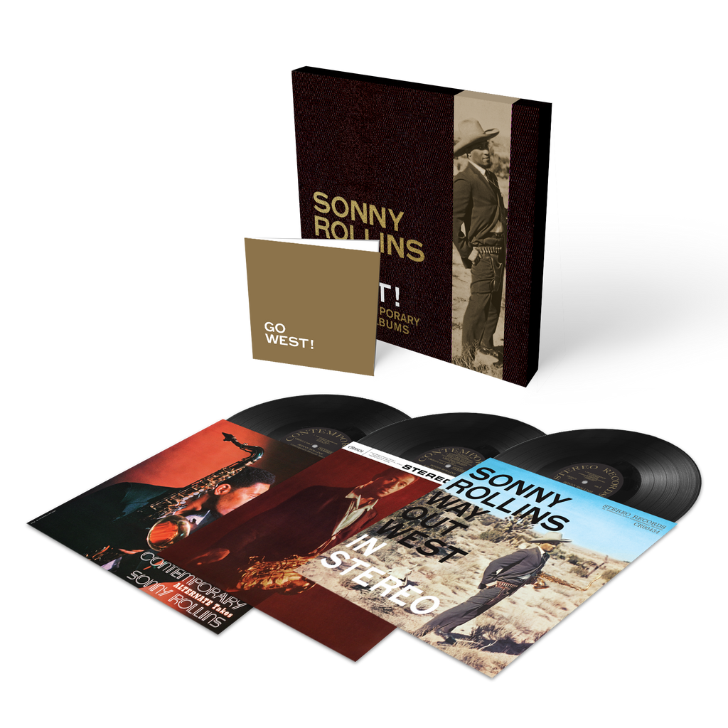 Go West!: The Contemporary Records Albums (3LP Boxset) - Sonny Rollins - musicstation.be