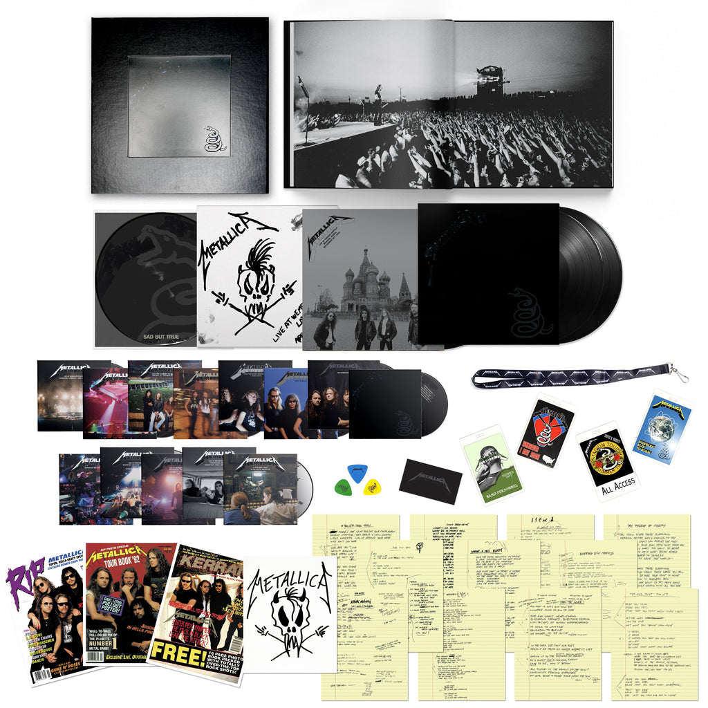 Metallica The Black Album (6LP+14CD+5DVD Boxset) - Metallica - musicstation.be