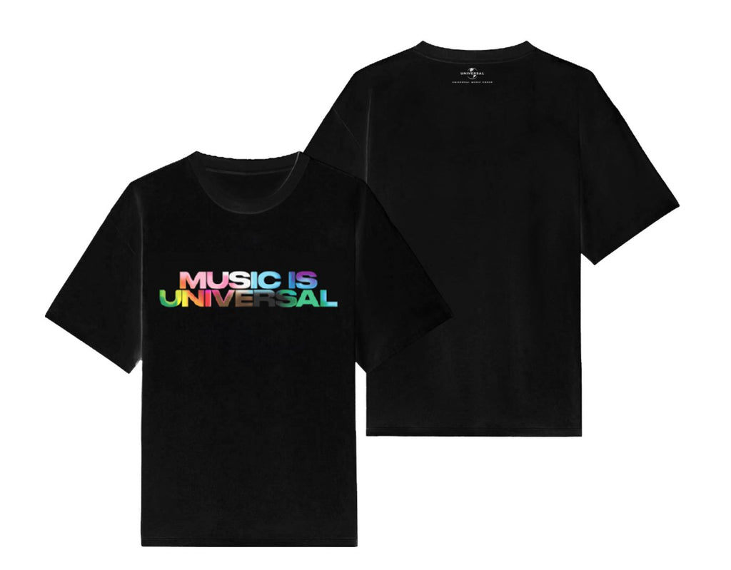 Music Is Universal (Store Exclusive Black T-Shirt) - Various Artists - musicstation.be