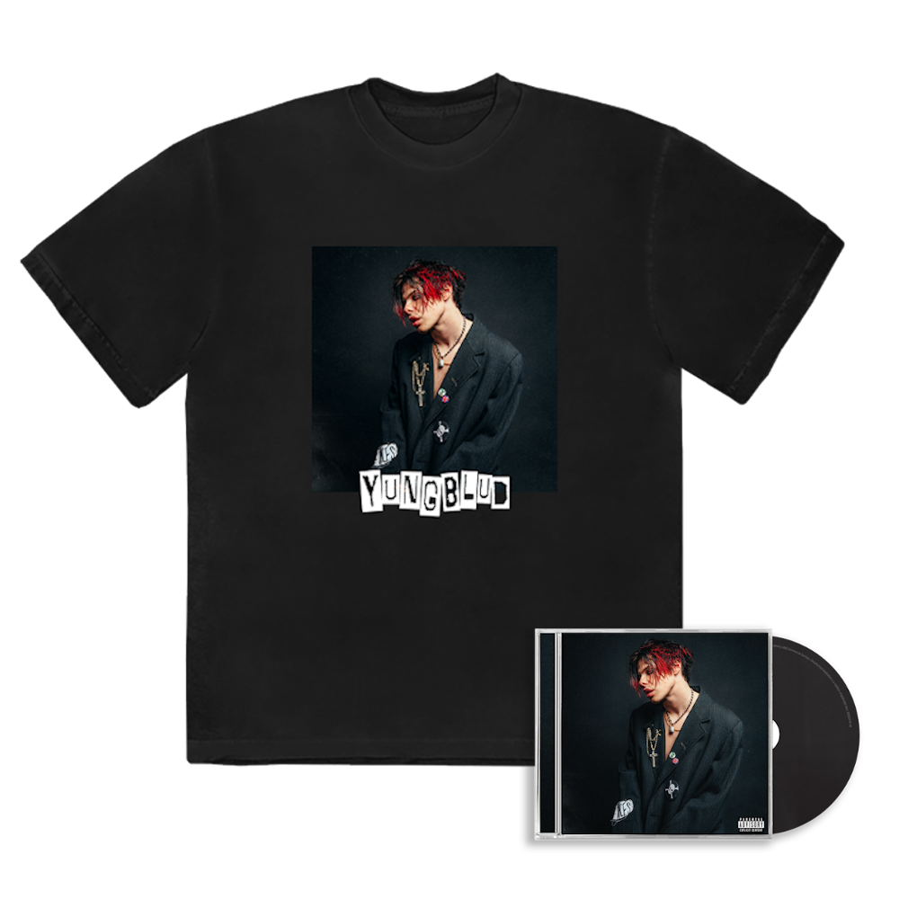 YUNGBLUD (Store Exclusive CD + T-Shirt + Signed Art Card Bundle) - YUNGBLUD - musicstation.be