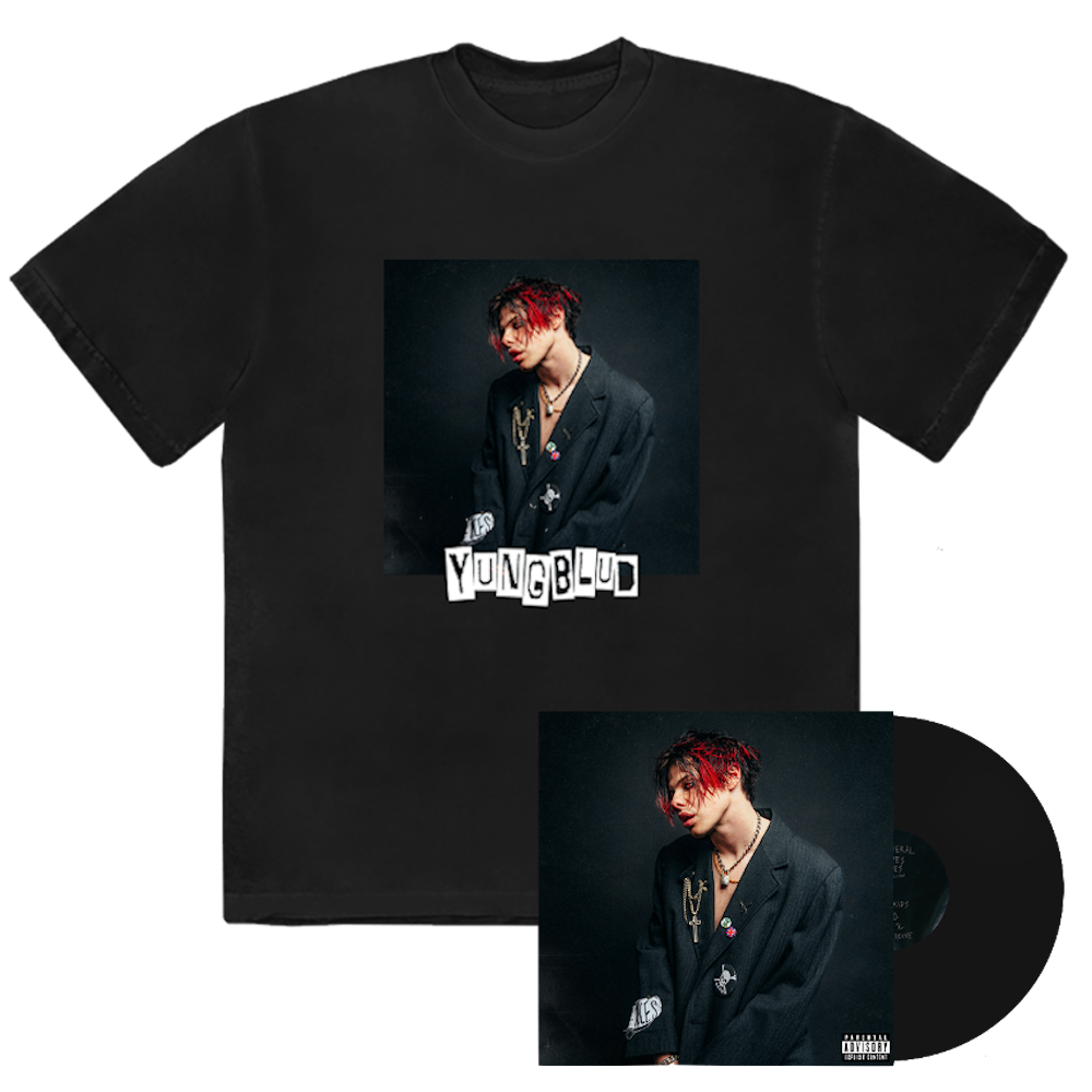 YUNGBLUD (Store Exclusive LP + T-Shirt + Signed Art Card Bundle) - YUNGBLUD - musicstation.be