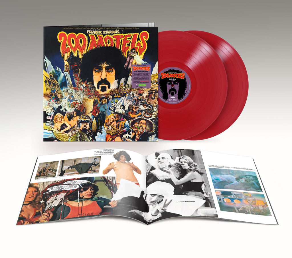 200 Motels Soundtrack 50th Anniversary (Store Exclusive Red 2LP) - Frank Zappa, The Mothers - musicstation.be