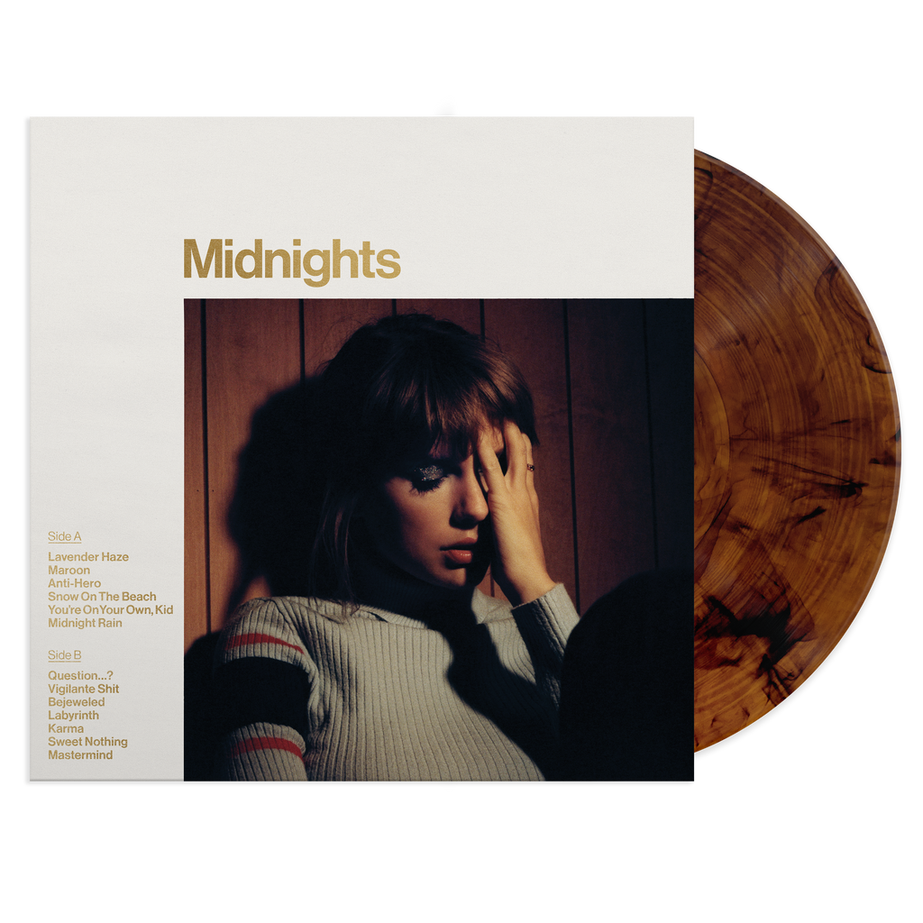 Midnights (Store Exclusive Mahogany LP) - Taylor Swift - musicstation.be